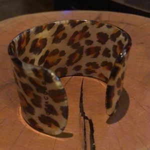 Marc by Marc Jacobs leopard cuff